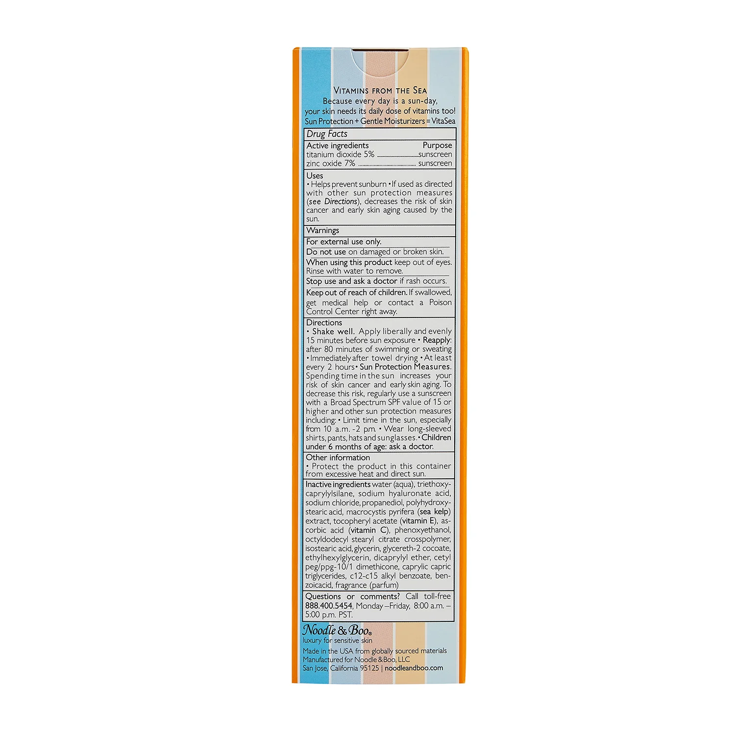 VitaSea Ultra Nourishing Pure Mineral Sunscreen SPF 50 118ml - Image 4