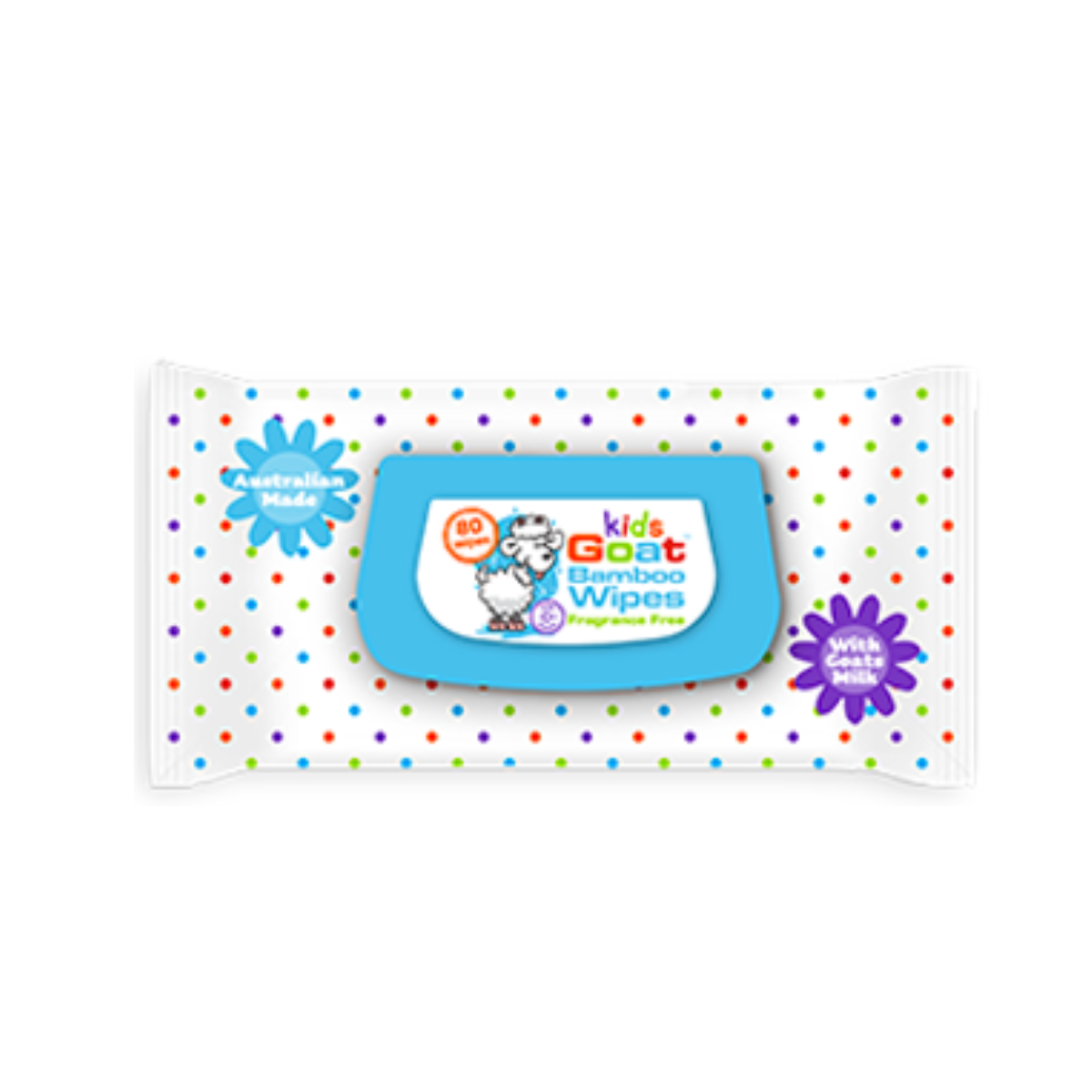 Kids Goat  Bamboo 80 Wipes
