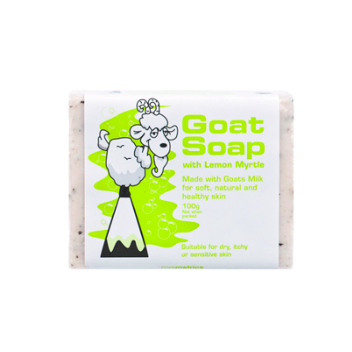 Goat Soap with Lemon Myrtle 100g