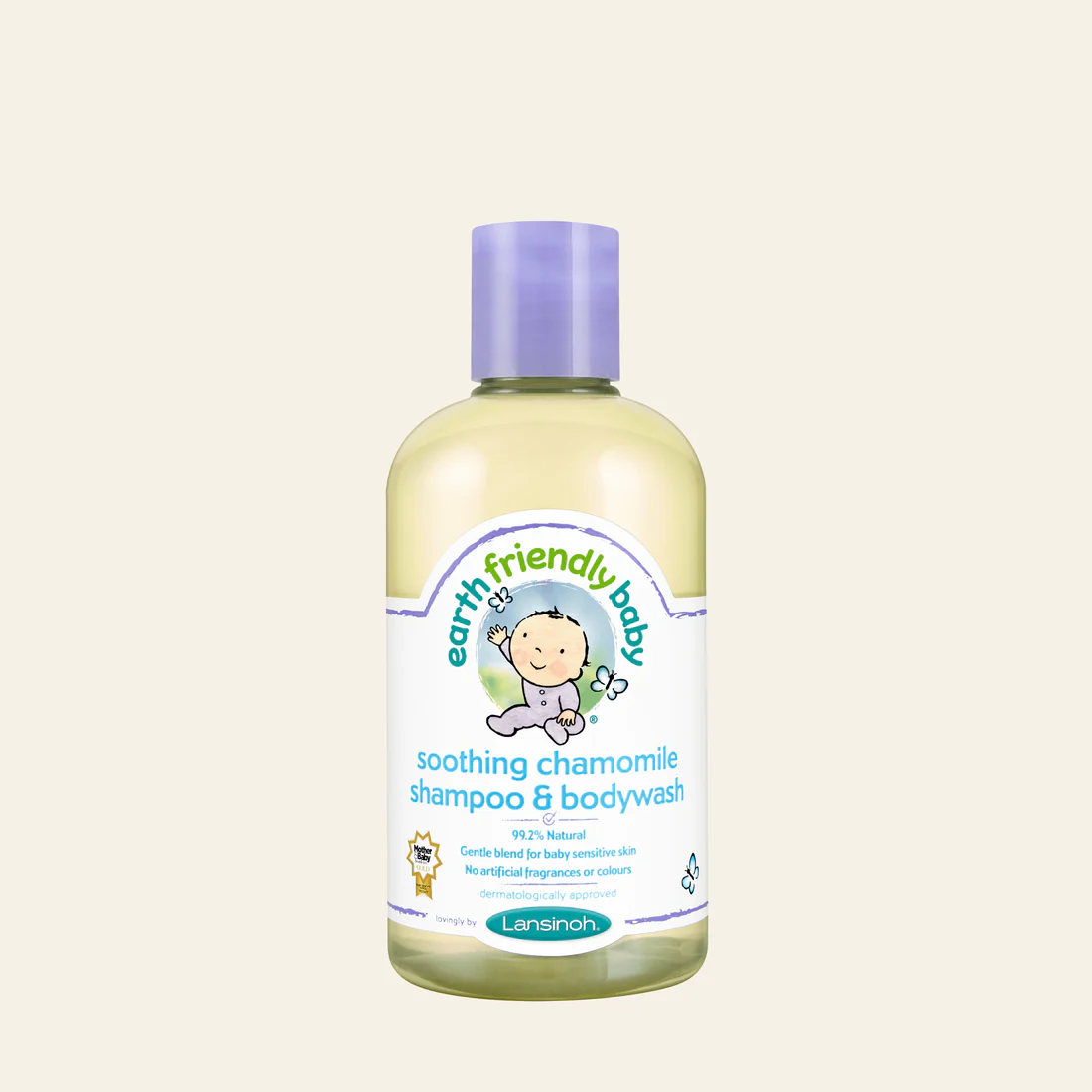 Lansinoh Earth Friendly Baby Soothing Chamomile Shampoo & Bodywash 250ml