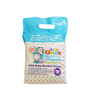 Kids Goat Bamboo 240 Wipes