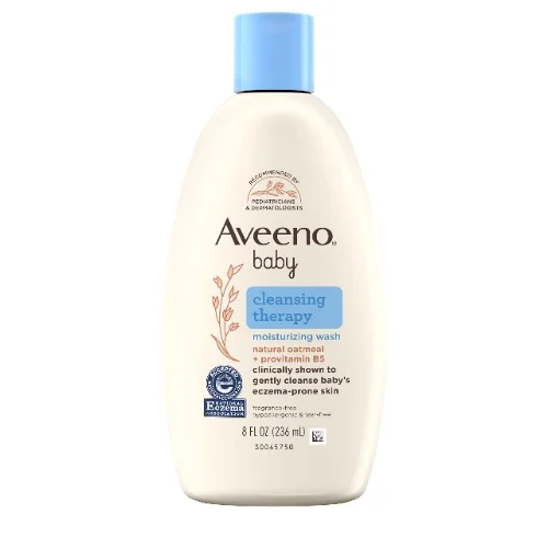 Aveeno Baby Cleansing Therapy Moisturizing Wash For Eczema Prone Skin 236ml