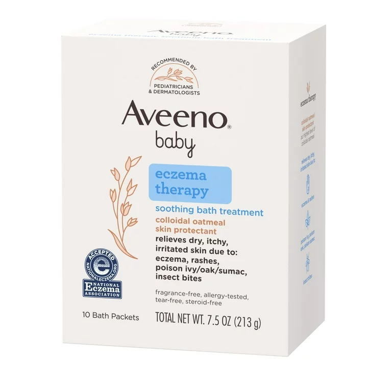 Aveeno Baby Eczema Therapy Soothing Bath Treatment 312ml