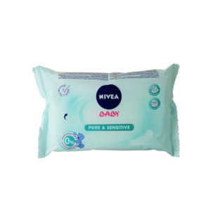 Nivea Baby Pure & Sensitive cleansing Wipes 63pcs