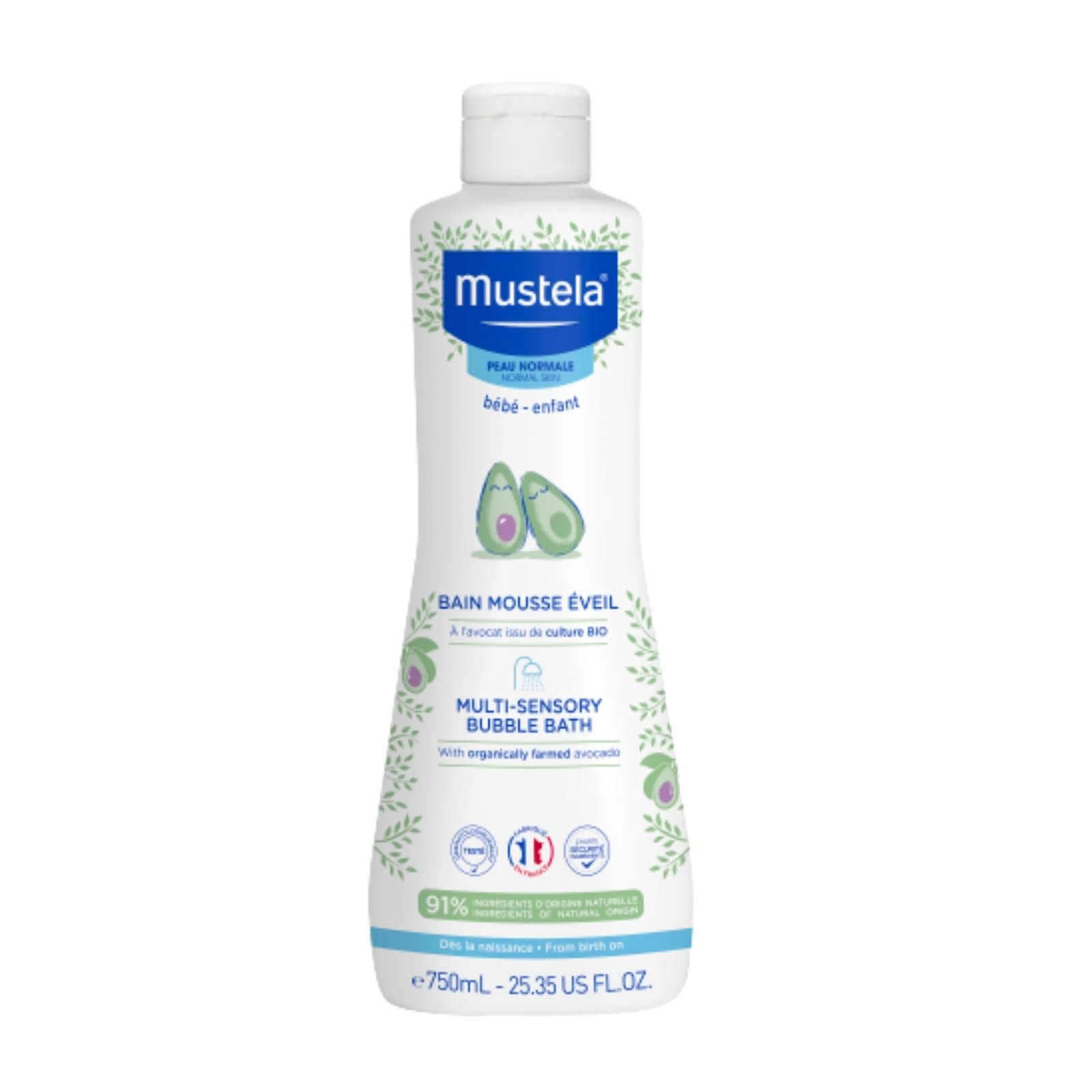 Mustela Hydra bebe Multsensory Bubble Bath 750ml