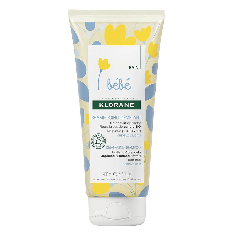 Klorane Bebe Detangling Shampoo with Calendula 200ml