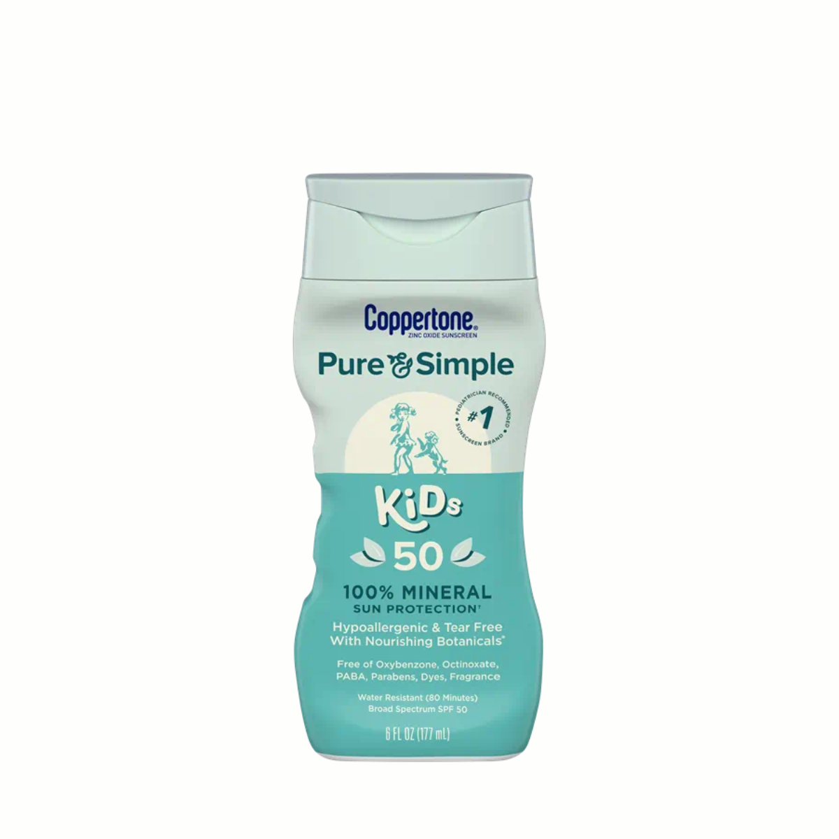Coppertone Pure and Simple Kids Minerla Lotion SPF 50 237ml