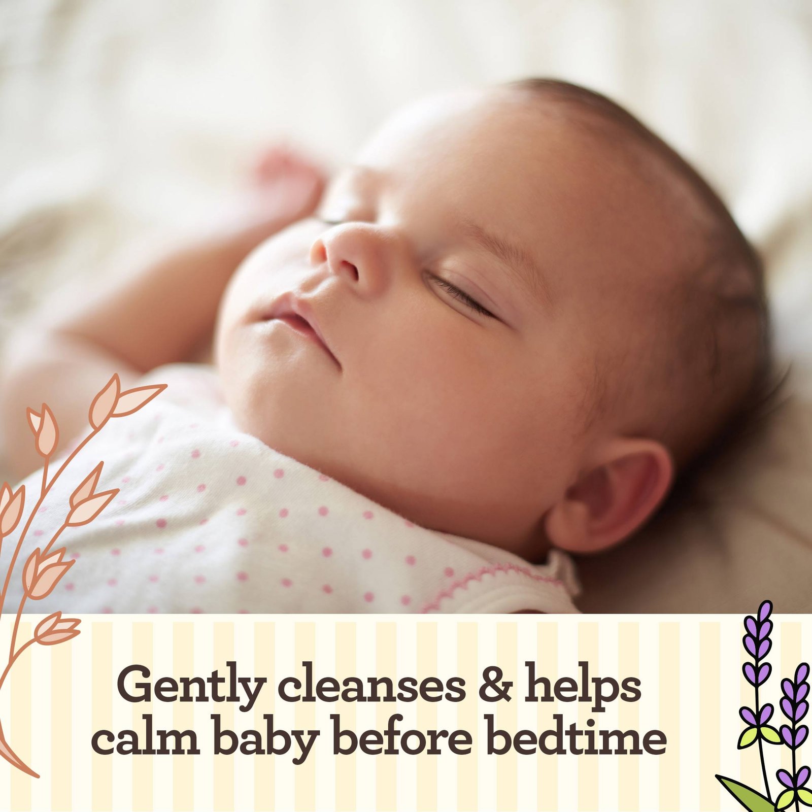 Aveeno® Baby Calming Comfort Bedtime Bath & Wash - Image 2