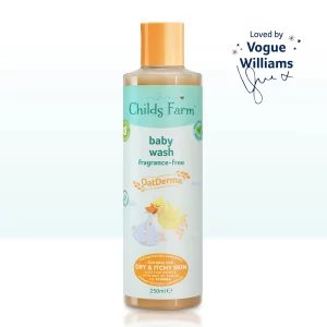 Childs Farm Baby OatDermaâ„¢ Baby Wash, Fragrance-Free 250ml
