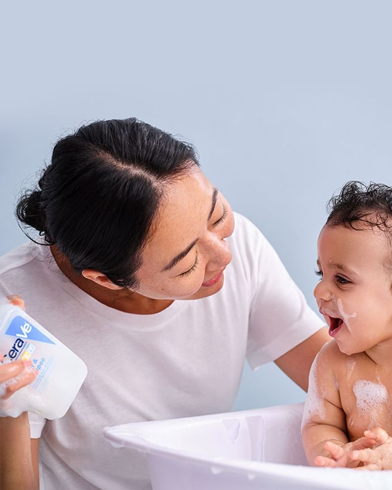 Cerave Baby Wash & Shampoo 473ml - Image 3