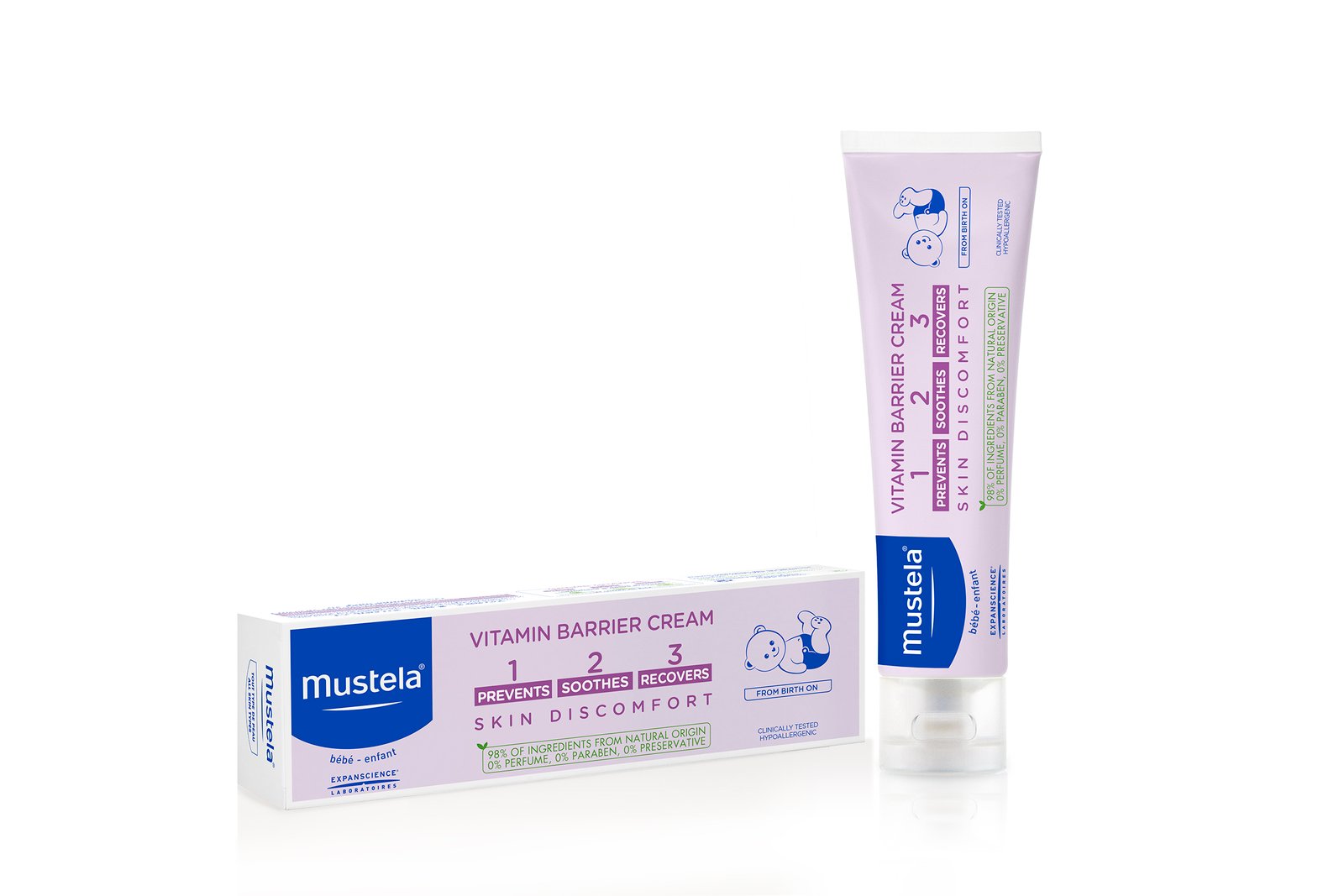 Mustela Diaper Cream 123 100ml