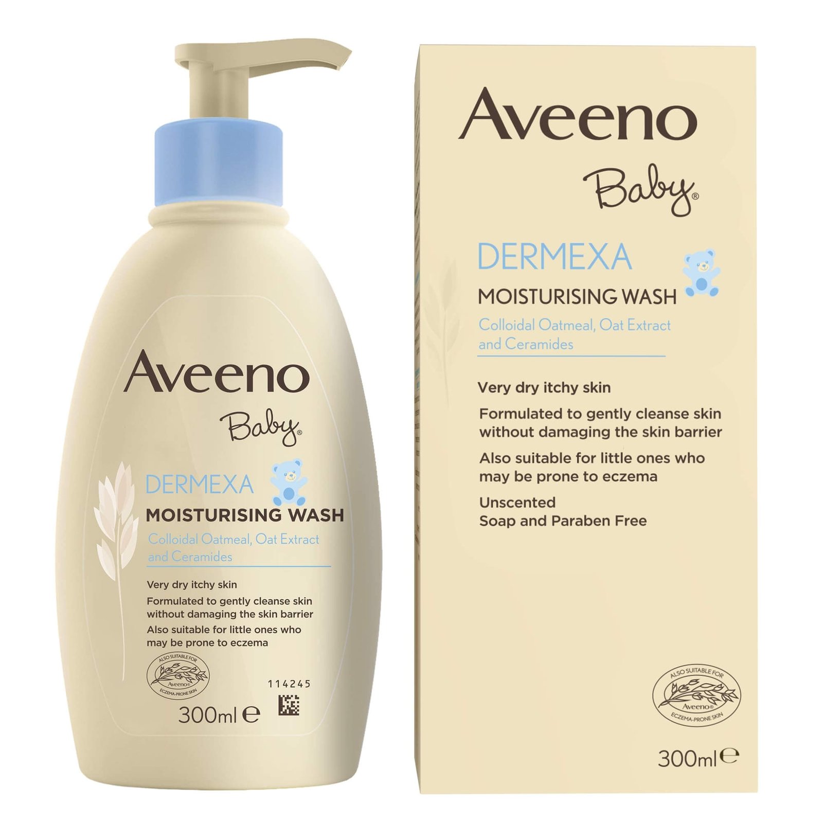 Aveeno  Dermexa Moisturising Wash 300ml