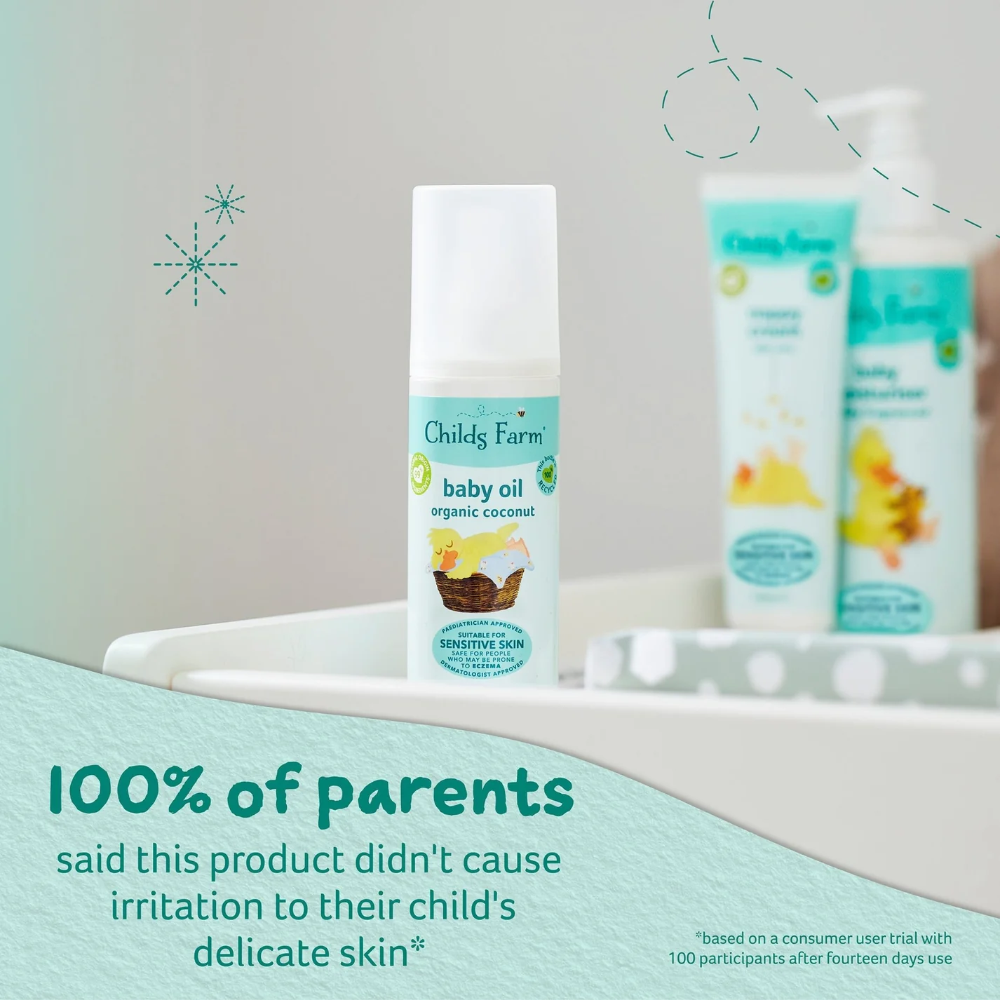 Childs Farm Baby Oil Organic Coconut 75ml - Image 3