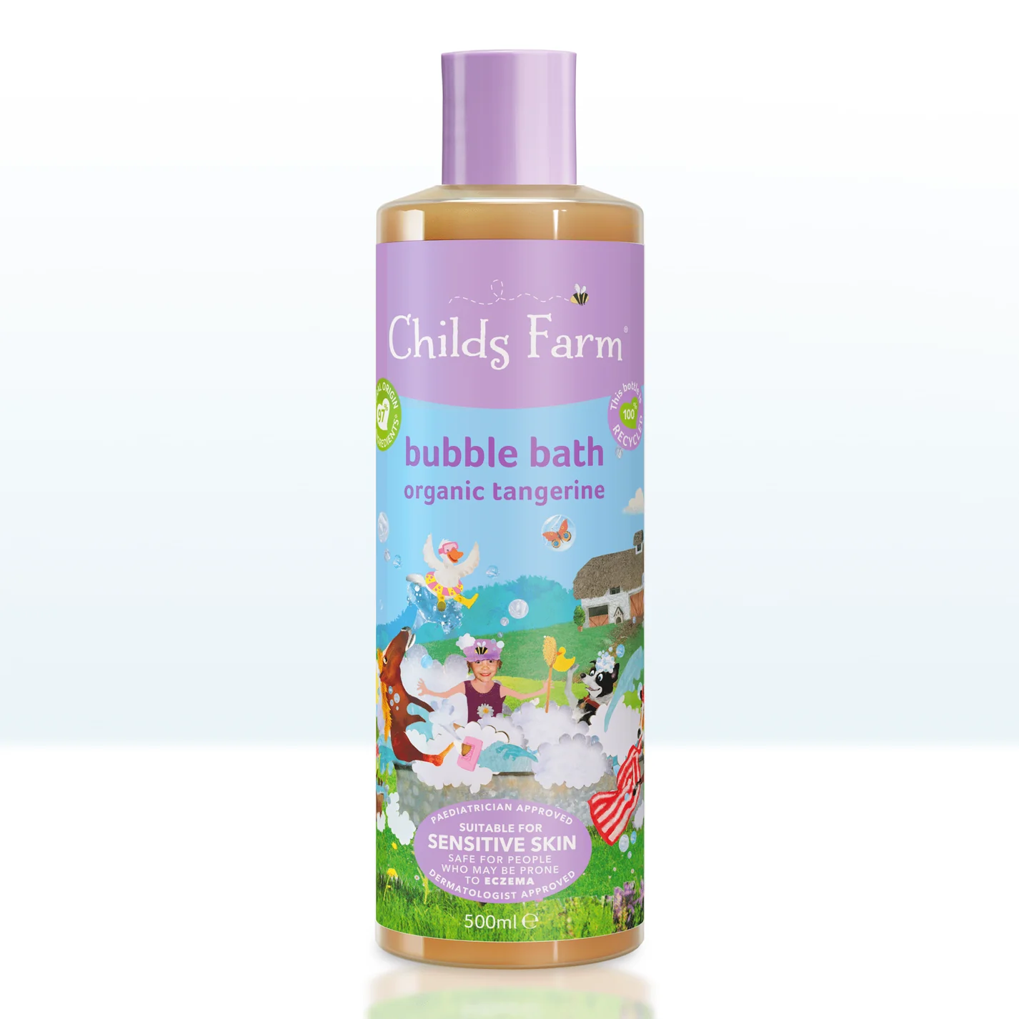 Childs Farm Bubble Bath Organic Tangerine - Image 7
