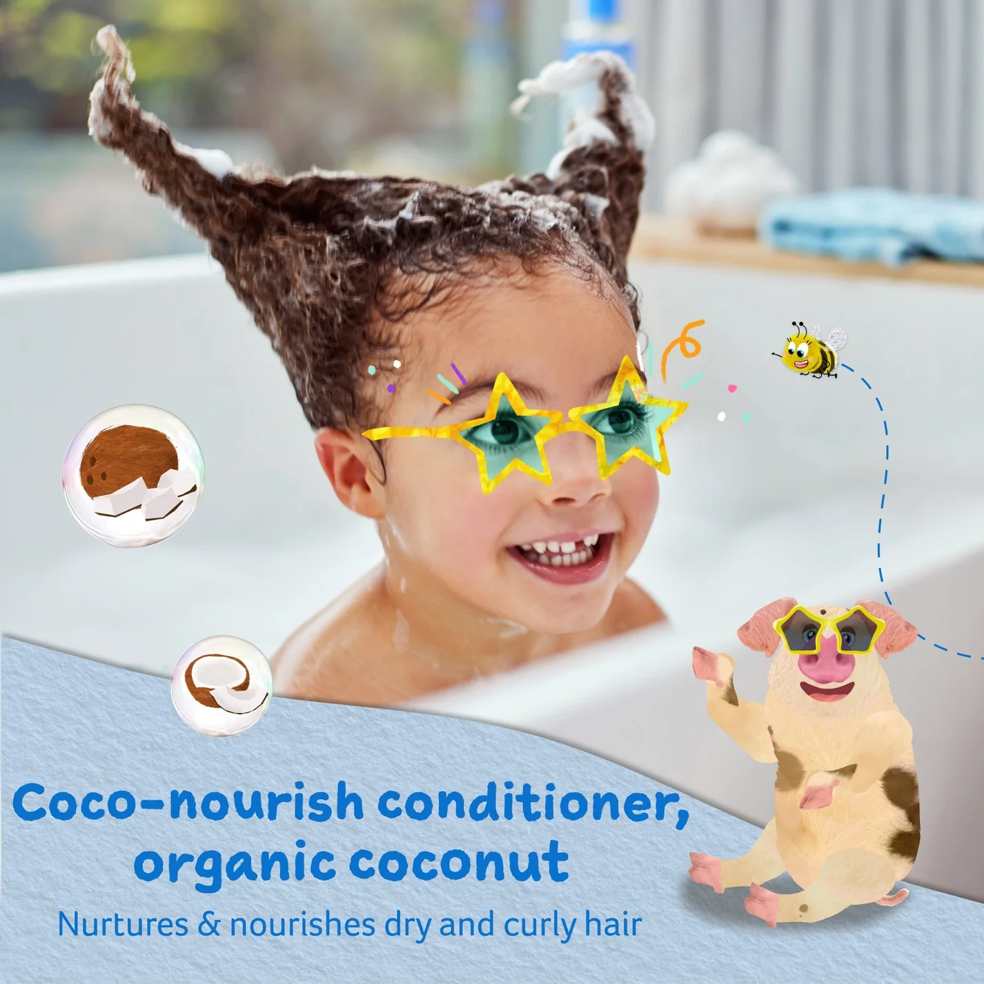 Childs Farm Coco Nourish Conditioner 250ml - Image 2