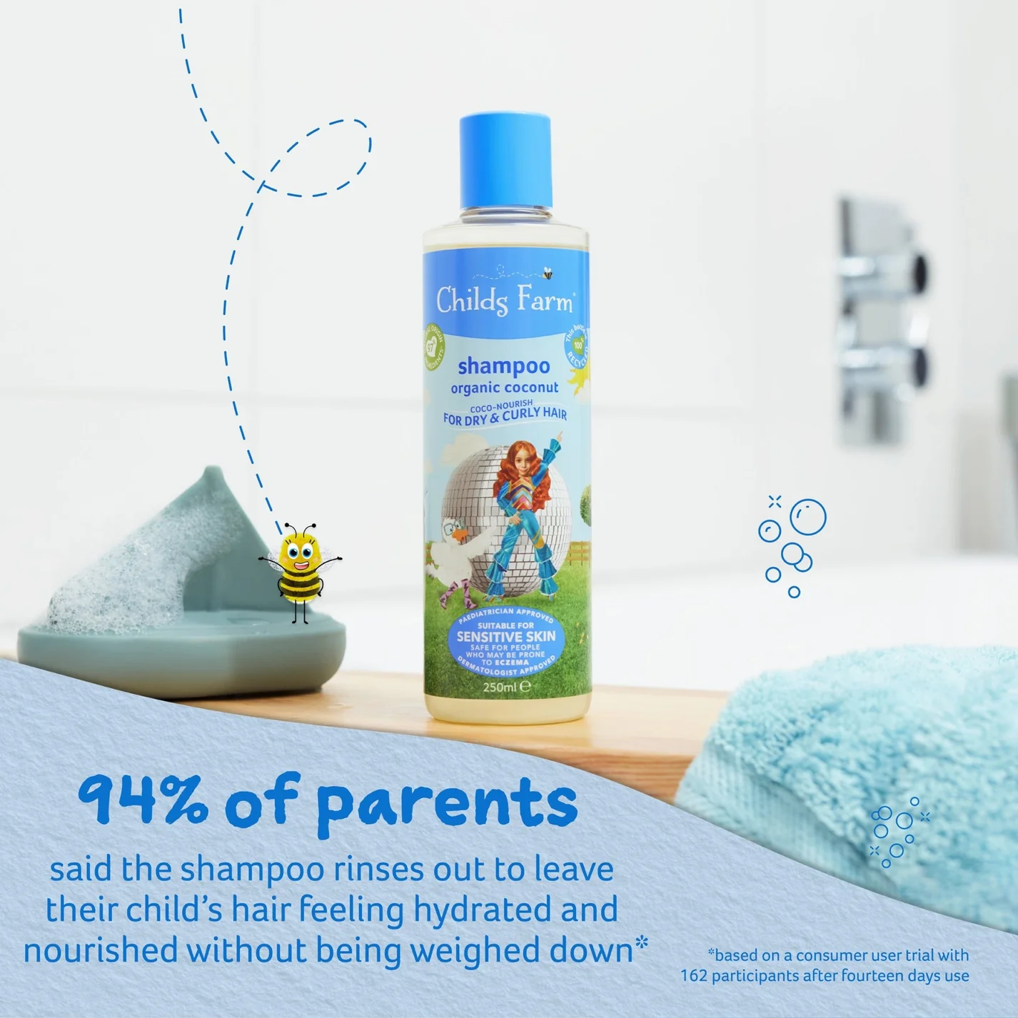 Childs Farm Coco Nourish Shampoo 250ml - Image 3