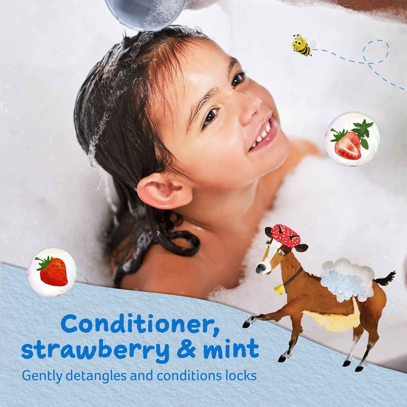 Childs Farm Conditioner Strawberry and Organic Mint - Image 2