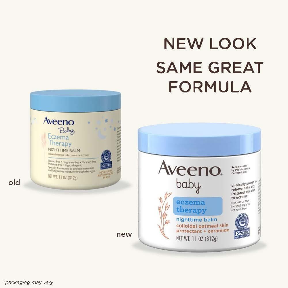 Aveeno Baby Eczema Therapy Nighttime Balm 312g - Image 4