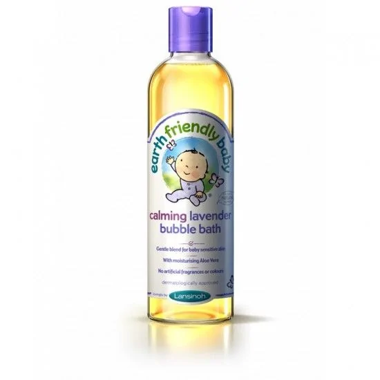 Lansinoh Earth Friendly Baby Calming Lavender Bubble Bath 300ml