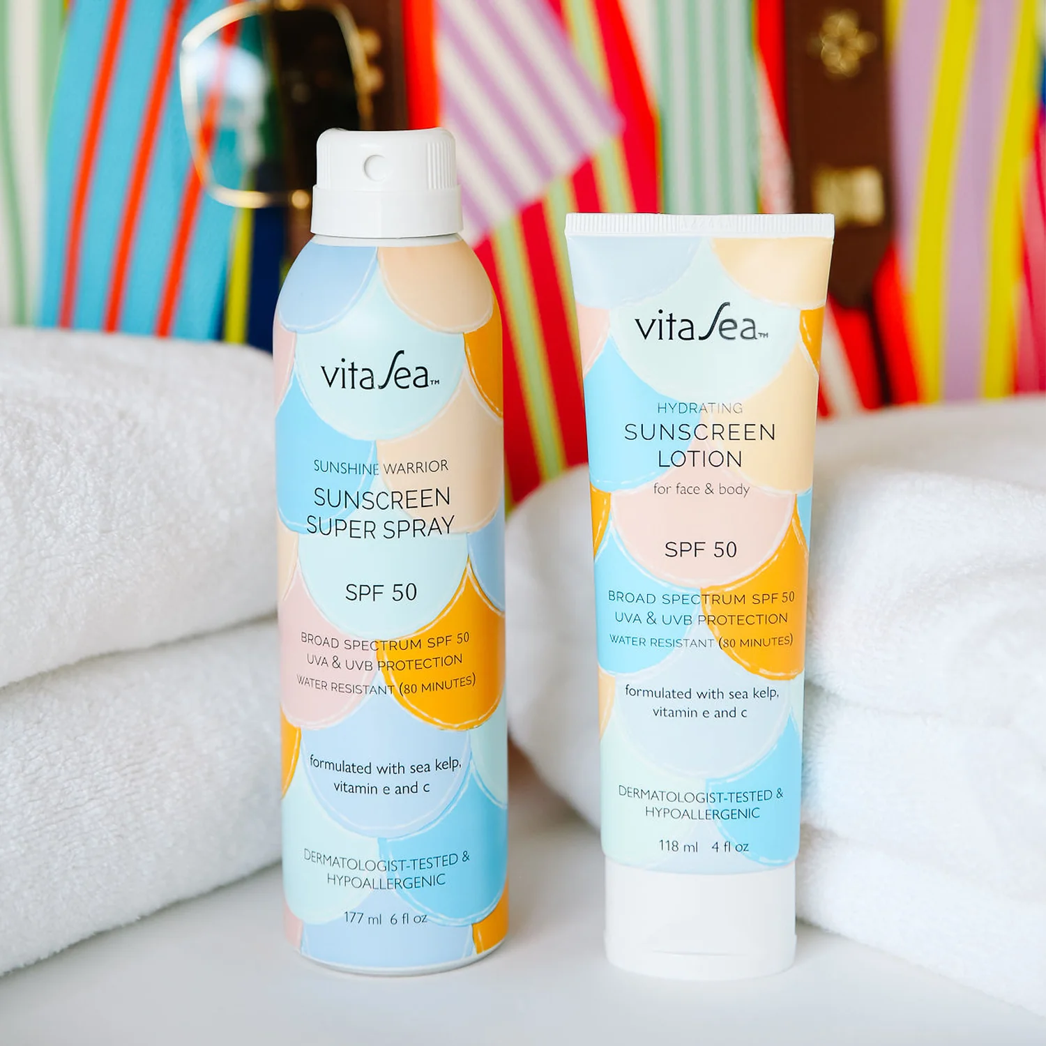 VitaSea Hydrating Sunscreen Lotion SPF 50 118ml - Image 2